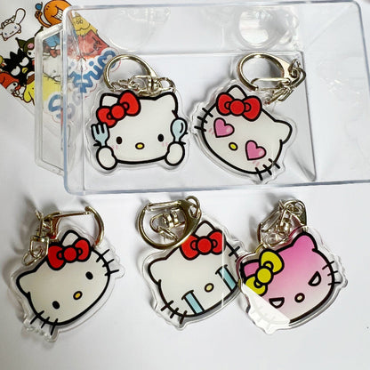 Clear Pearl Glitter Hotel Plastic Keychain Custom UV Printing Blank Plastic Acrylic Luggage Tags Retro Motel Keychain