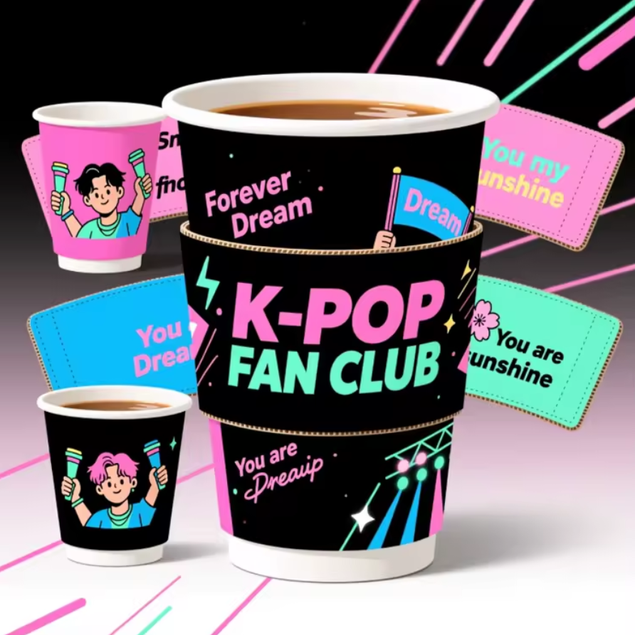 Custom Coffee Sleeves