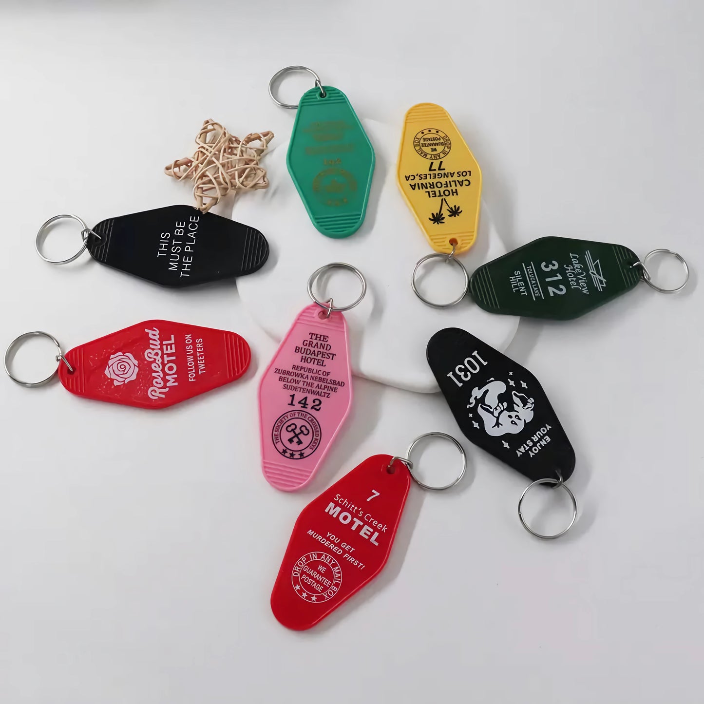 Custom Hotel Keychain | Any Logo & Design