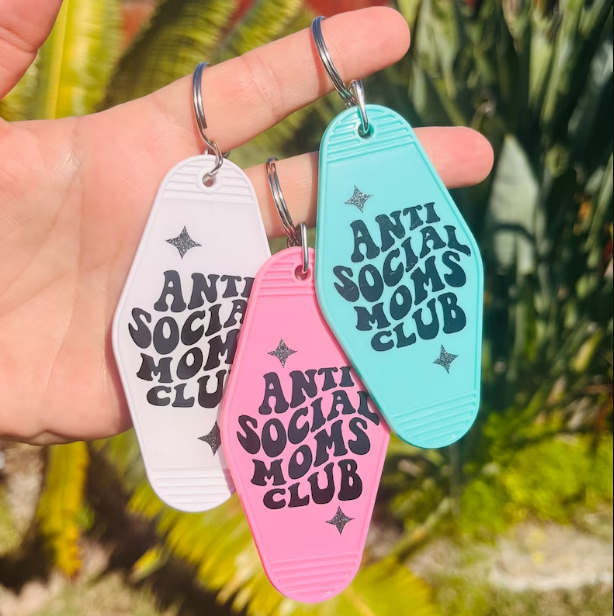wholesale motel keychain blank sublimation plastic retro glitter acrylic keychain tag personalized custom logo hotel keychain