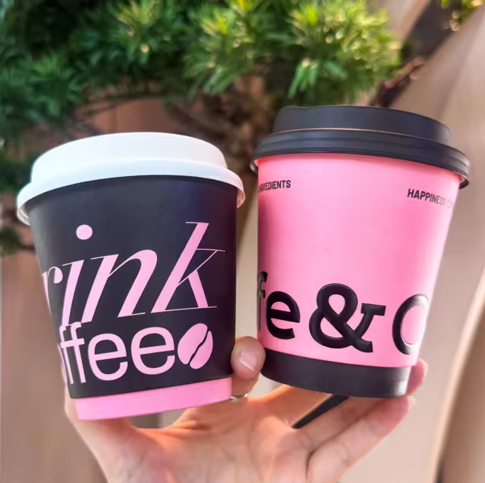 Custom Paper Cup With Lid