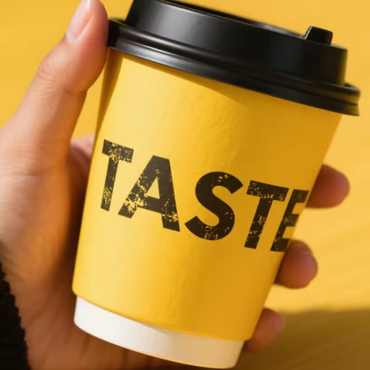 Custom Paper Cup With Lid