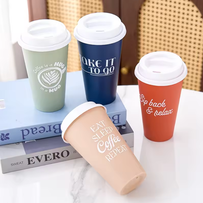 Custom Paper Cup With Lid