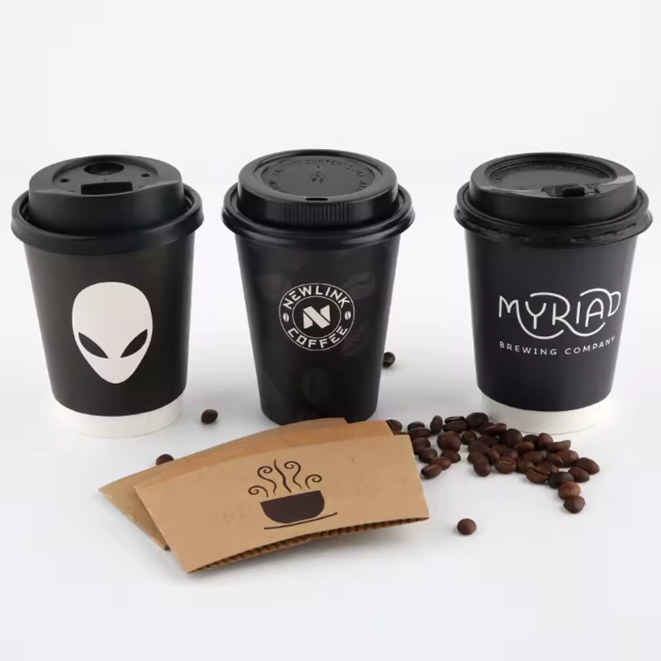 Custom Paper Cup With Lid