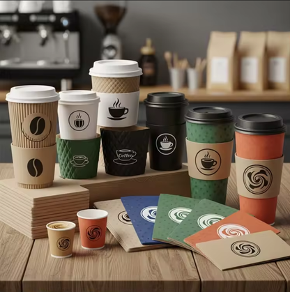 Custom Coffee Sleeves