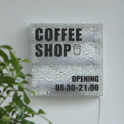 Custom LED Ripple Wave Sign Light