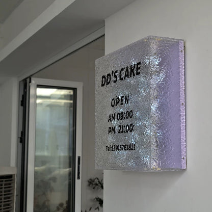 Custom LED Ripple Wave Sign Light