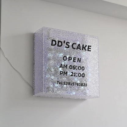 Custom LED Ripple Wave Sign Light