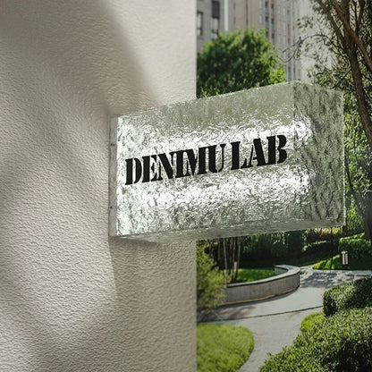 Custom LED Ripple Wave Sign Light