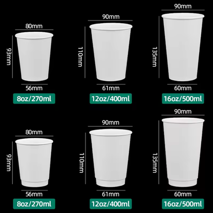 Custom Paper Cup With Lid