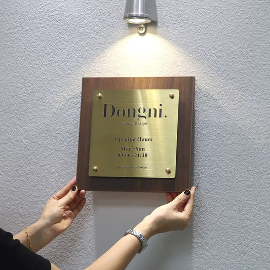 Custom Wooden & Acrylic Sign & Plaques