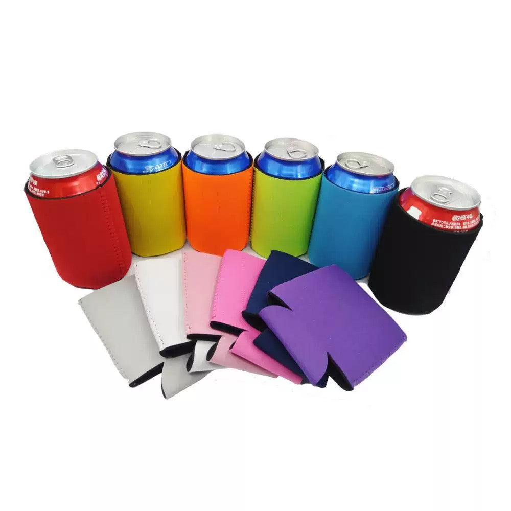 Custom 2025 New Insulation Sublimation Blank Stubby Holder Waterproof 12oz Neoprene Beer Can Cooler