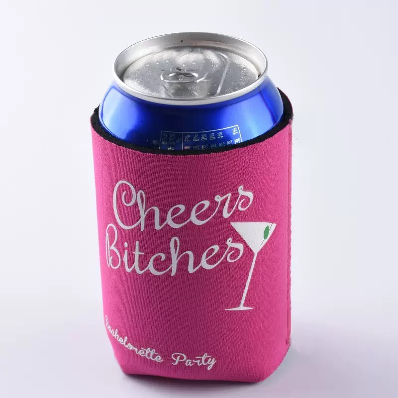 Promotional 12Oz Insulated Stubby Cooler Neoprene Stubby Holder Coozies Sublimation Can Cooler With Custom Logo