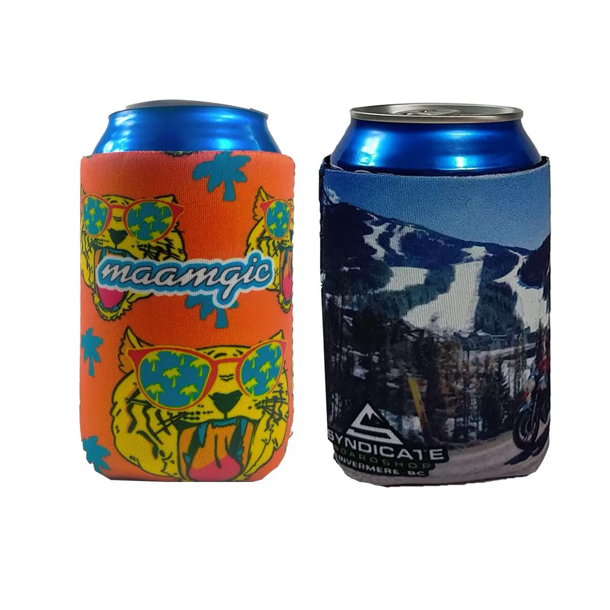 Custom Camo Style Can Cooler Bag Camouflage Can Holder Neoprene Thermal Insulated Waterproof Camouflage Neoprene Can Cooler