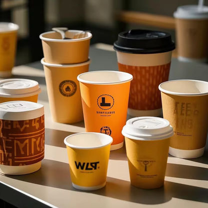 Custom Paper Cup With Lid