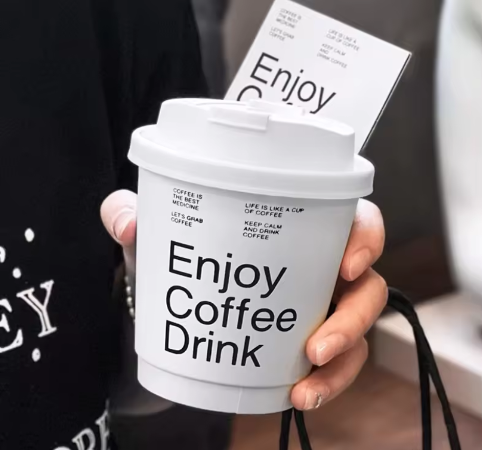 Custom Paper Cup With Lid