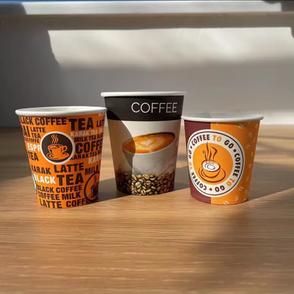 Custom Paper Cup With Lid