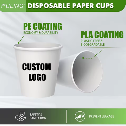 Custom Paper Cup With Lid