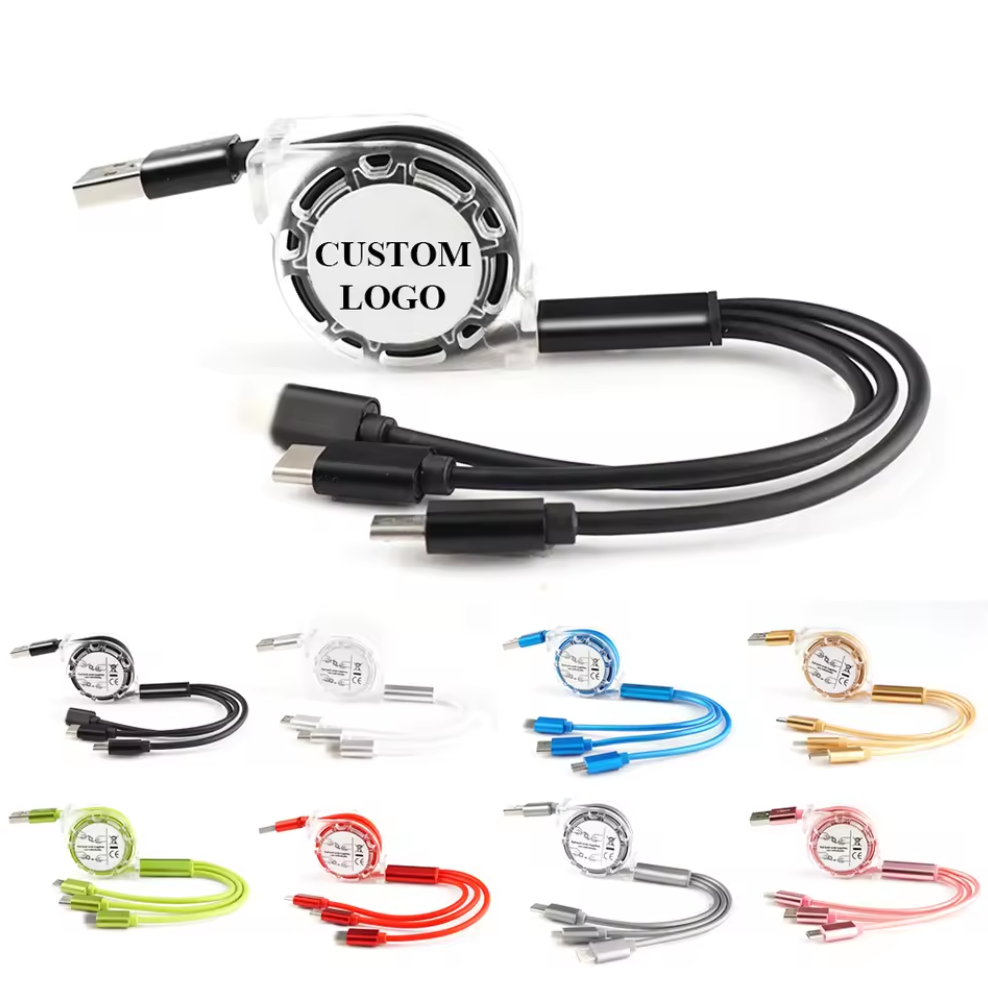Custom 3 in 1 Charging Cable