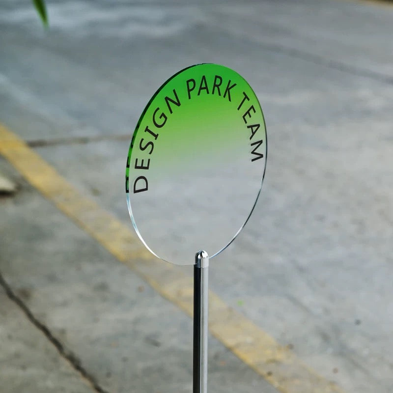 Custom Acrylic Display Stand AD Banner