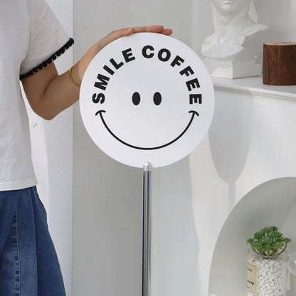 Custom Acrylic Display Stand AD Banner