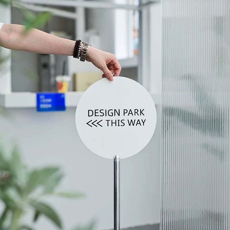 Custom Acrylic Display Stand AD Banner