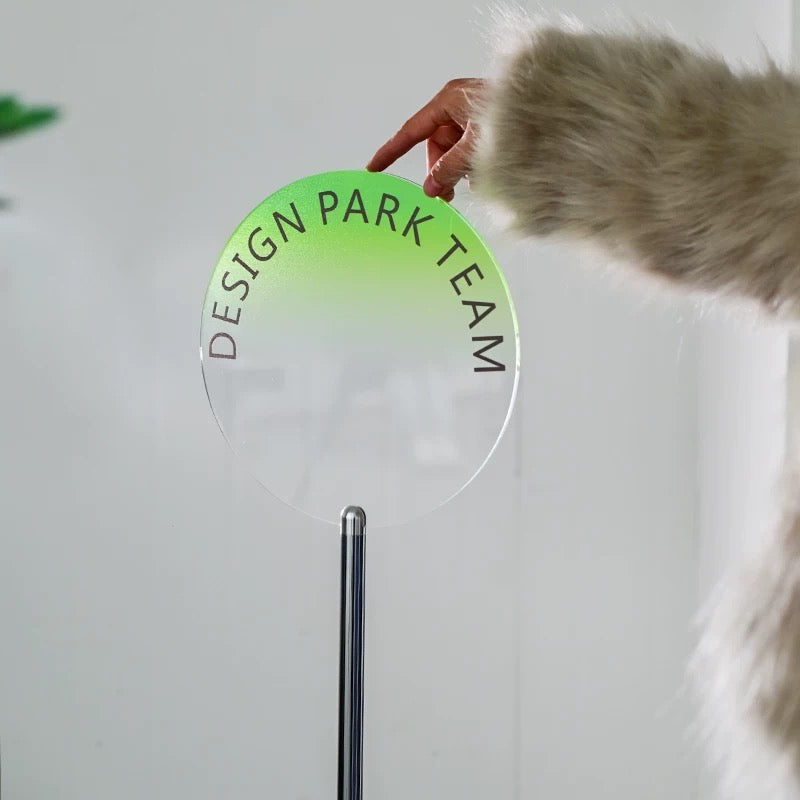 Custom Acrylic Display Stand AD Banner