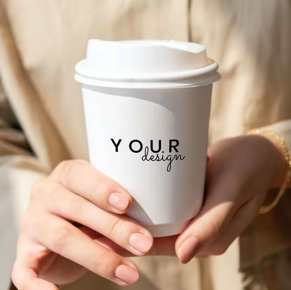 Custom Paper Cup With Lid
