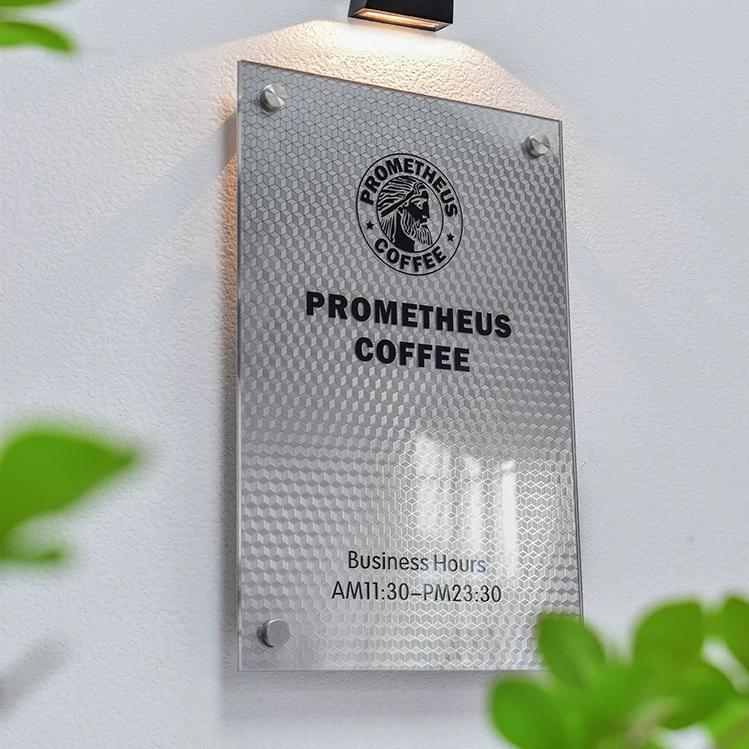 Custom Metal Wave House Sign
