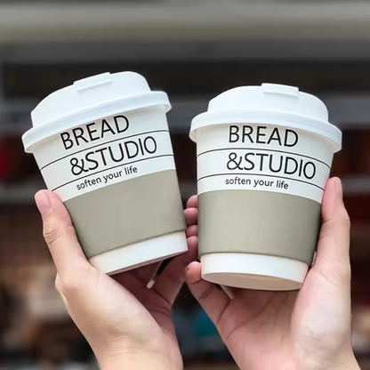 Custom Paper Cup With Lid