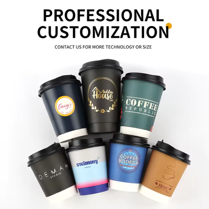 Custom Paper Cup With Lid