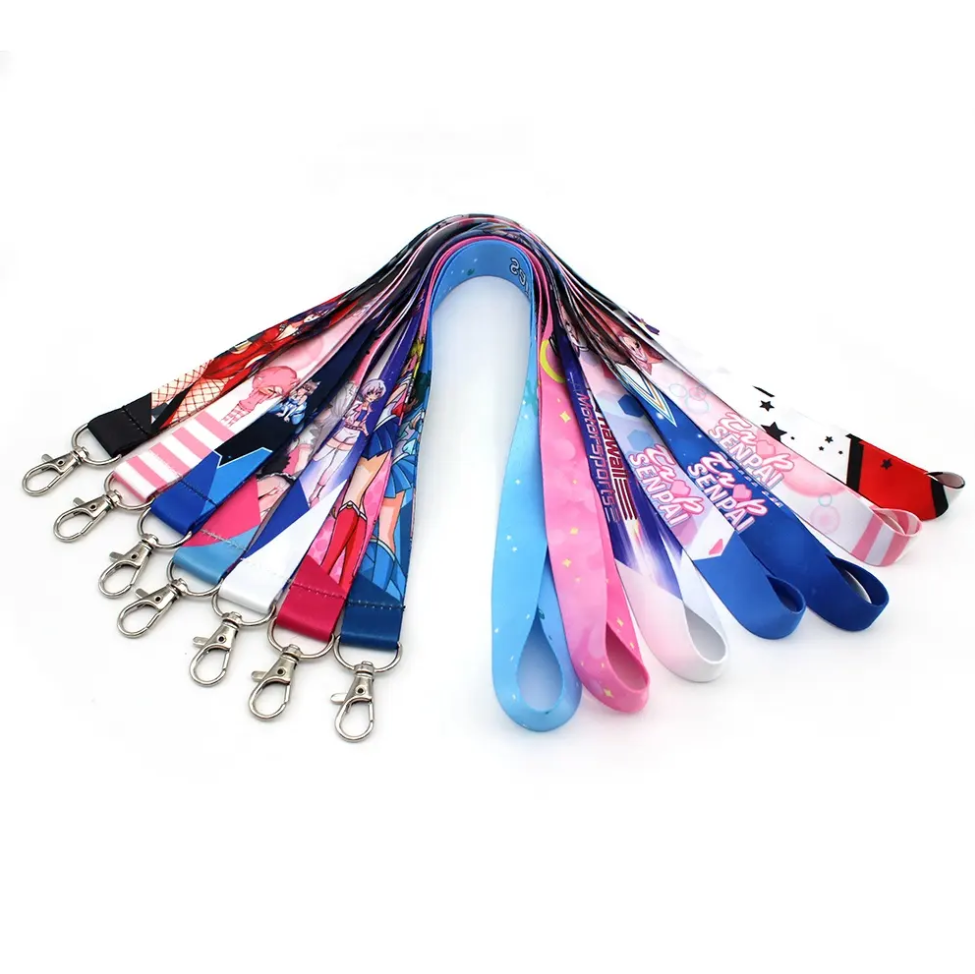 No Minimum Order Manufacturer Cheap Personalized Neck Tool Printing Polyester Sublimation Custom Lanyards With Logo Custom