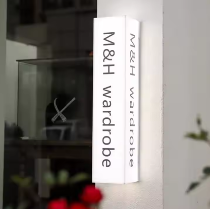Custom Sign Box With Lighting