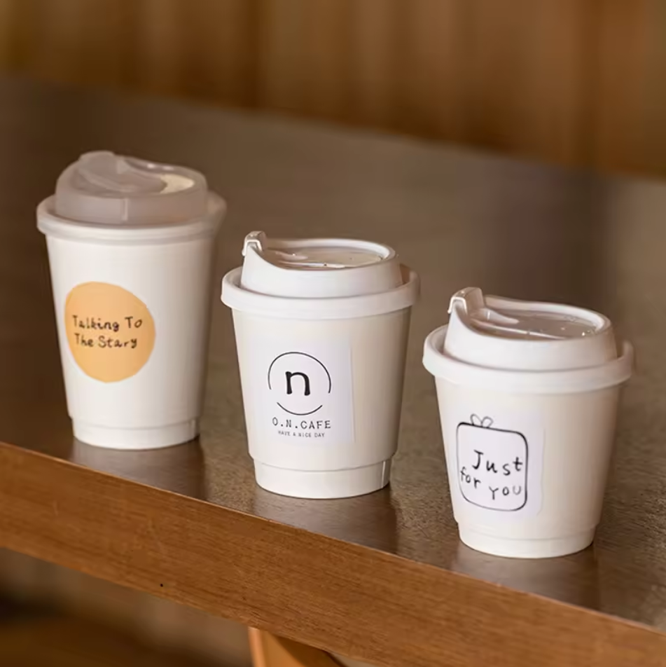 Custom Paper Cup With Lid