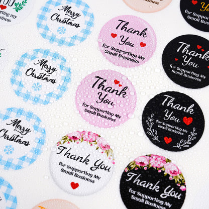 Custom Decorative Sticker Personalized Clear Sticker Sheets Kiss Cut Logo Stickers