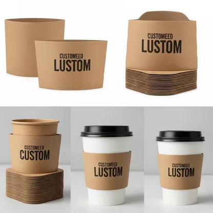 Custom Coffee Sleeves