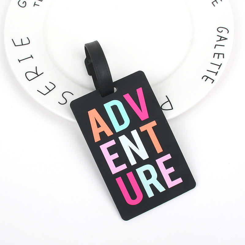 Custom Tag Luggage Bag Luggage Rubber PVC Travel Luggage Tags Labels Holders