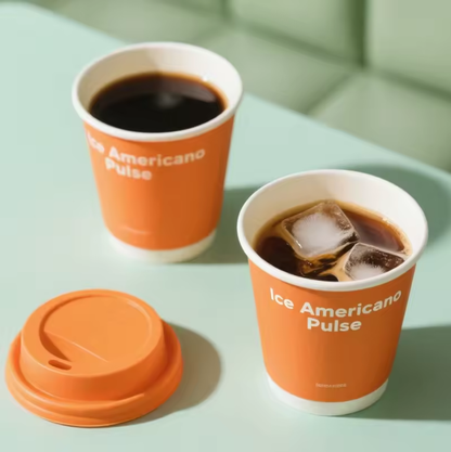 Custom Paper Cup With Lid