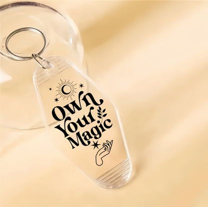Personalized Vintage Keychains Foil Stamping: Distinctive Wedding Keepsakes - Show Your Appreciation in Style
