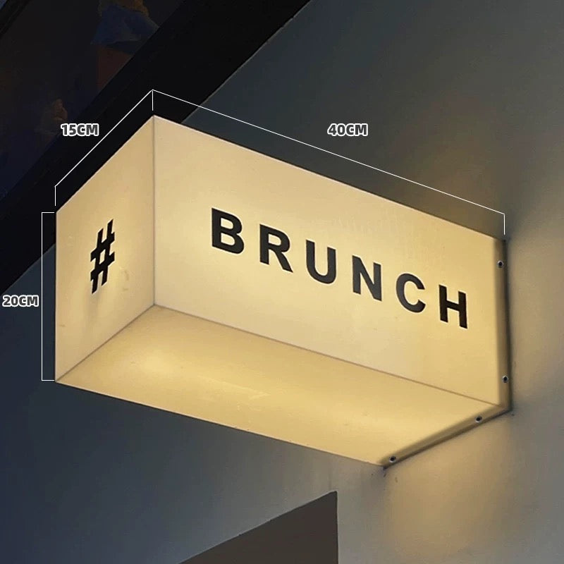 Custom Acrylic LED Neon Box Business