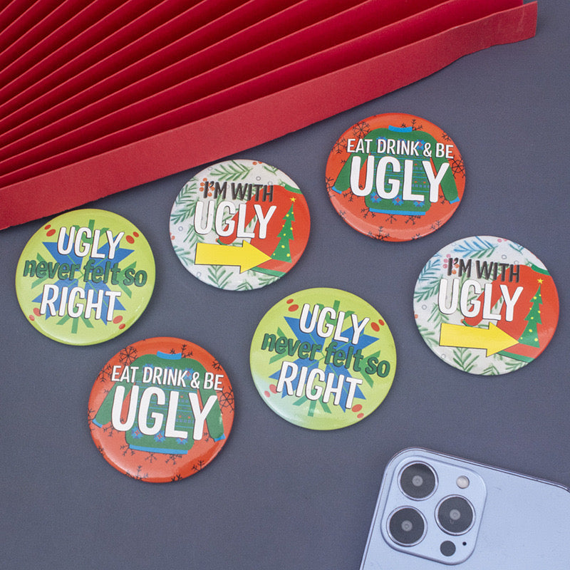 Personalised Custom Magnet Laser Stainless Steel Blank Pins Metal Logo Name Plate Tag Badges
