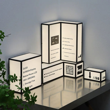 Custom LED Acrylic Sign Light Box