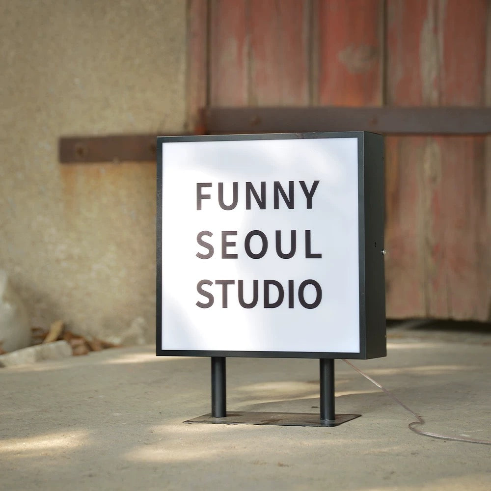 Custom LED Lighhtbox Sign Projecting