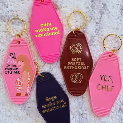 Customized Laser Engraved Keychain | Gold Foil Keyrings | Promotional Products