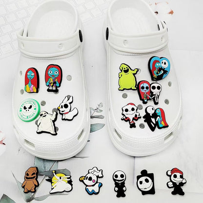 Wholesale Shoe Charms Cartoon Movie Character 2024 Shoe Decoration PVC Custom Clog Cartoon Shoe Charms for DIY