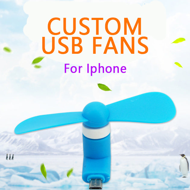 New Customizable Mini Fan Handheld Charging USB Cute Portable Fan Mini USB Fan