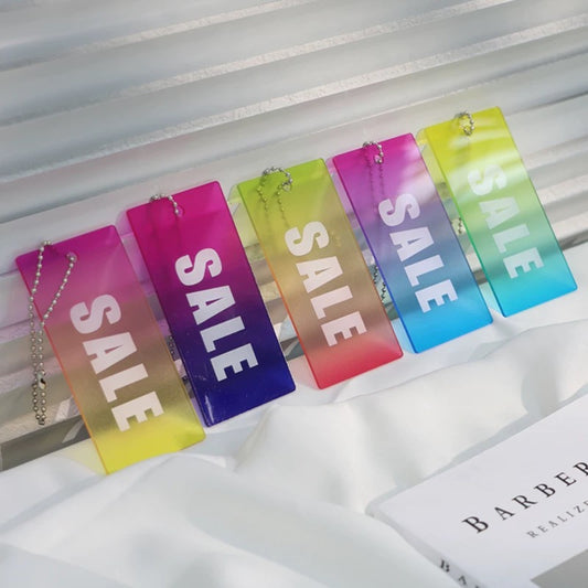 Custom Acrylic Clothing Label