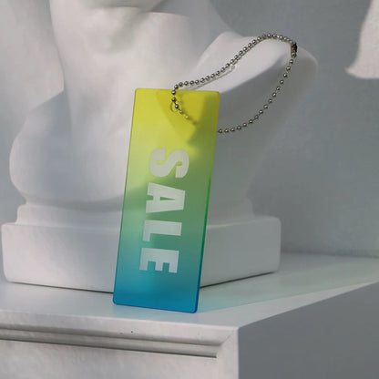 Custom Acrylic Clothing Label