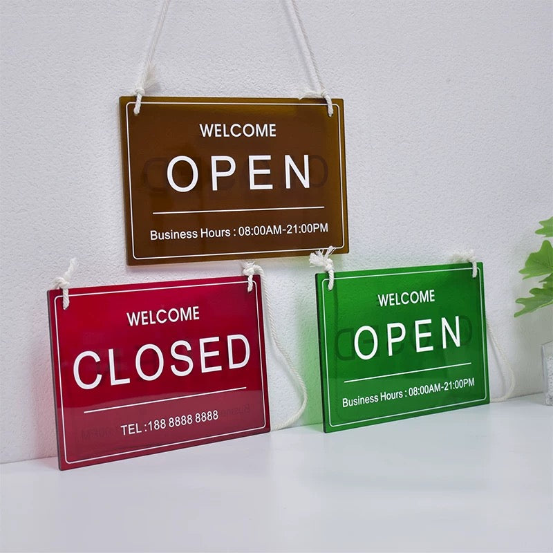 Custom Gradient Acrylic Display For Business