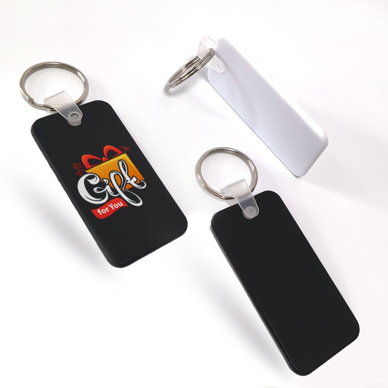 Personalised Rectangle Keyrings | Promo Corporate Gifts